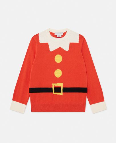 Maglia con Elfo di Babbo Natale, Donna, , Taglia: 6 - Stella McCartney - Modalova