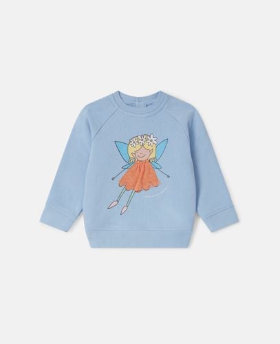 Fairy Graphic Crewneck Sweatshirt, Woman, , Size: 3m - Stella McCartney - Modalova