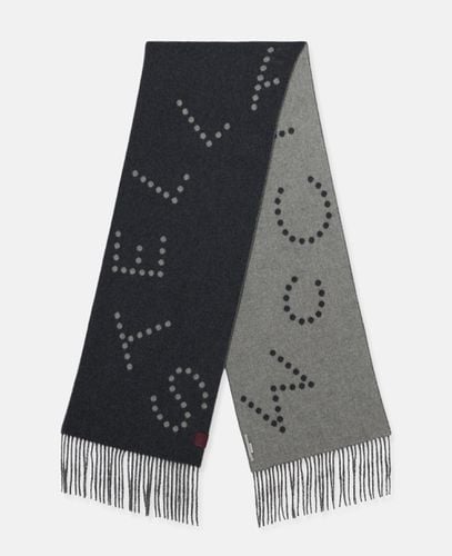 Moniker Print Logo Scarf, Woman - Stella McCartney - Modalova