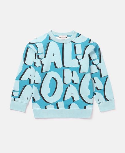 Aloha Lettering Sweatshirt, Donna, , Taglia: 12 - Stella McCartney - Modalova