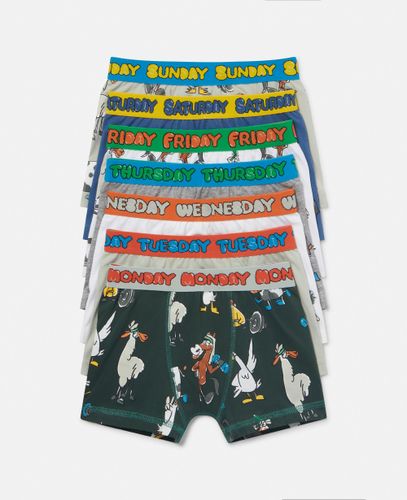 Pack of Farmyard Print Boxers, , Size: 5 - Stella McCartney - Modalova