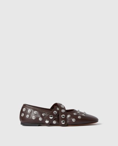 Ryder Popper-Studded Ballet Flats, Woman, , Size: 36 - Stella McCartney - Modalova