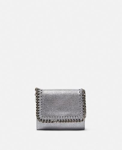 Portafoglio Falabella Piccolo con Patta Perlescente, Donna - Stella McCartney - Modalova