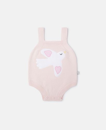 Dove Embroidered Sleeveless Romper, , Size: 36m - Stella McCartney - Modalova