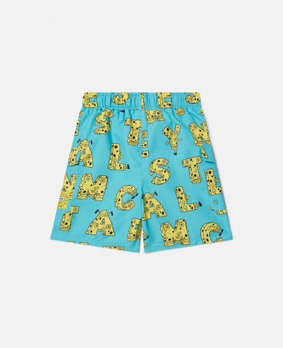 Pantaloncini da Mare con Grafica Sponge Bob, Donna, /, Taglia: 6 - Stella McCartney - Modalova