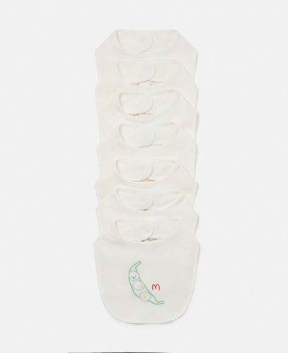 Pack of Farmyard Printed Bibs, Woman - Stella McCartney - Modalova