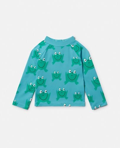 Top da Mare con Stampa Rana, Donna, /, Taglia: 12m - Stella McCartney - Modalova