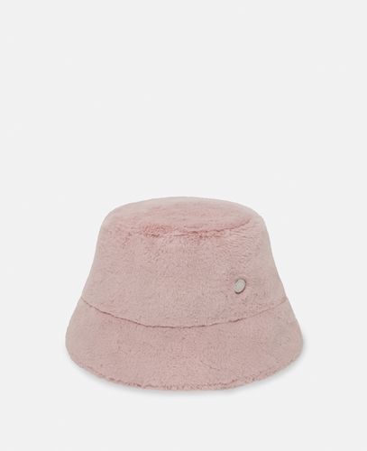 Plush Teddy Bucket Hat, Woman, , Size: 58 - Stella McCartney - Modalova