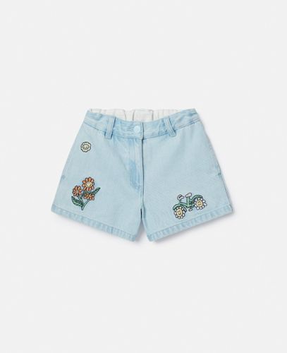 Woodland Friends Denim Shorts, , Size: 6 - Stella McCartney - Modalova