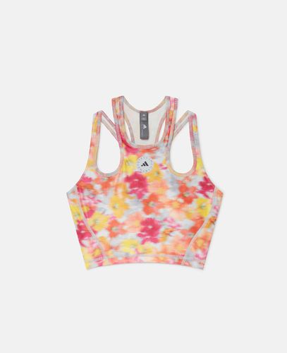 TruePurpose High-Shine Training Crop Top, Woman, //, Size: XS - Stella McCartney - Modalova