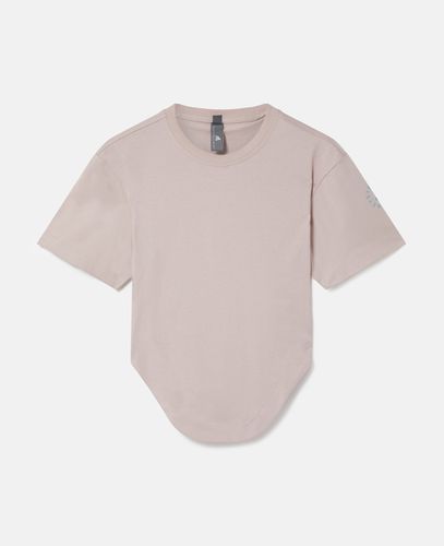 T-shirt TrueCasuals con fondo arrotondato da allenamento, Donna, , Taglia: M - Stella McCartney - Modalova