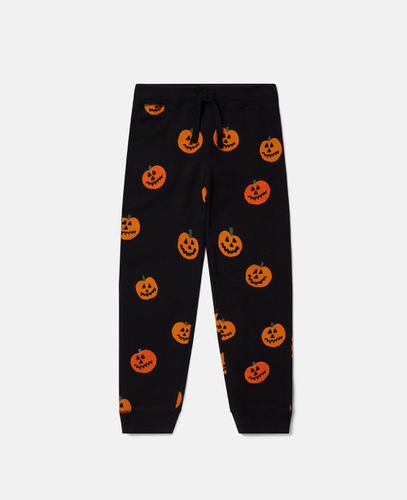 Pumpkin Fleece Joggers, Woman, , Size: 8 - Stella McCartney - Modalova