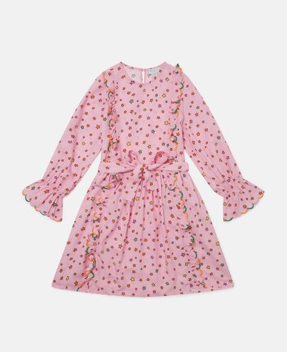Star Print Long-Sleeve Dress, /, Size: 4 - Stella McCartney - Modalova