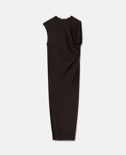 Asymmetrisch drapiertes Maxikleid, Frau, , Größe: L - Stella McCartney - Modalova