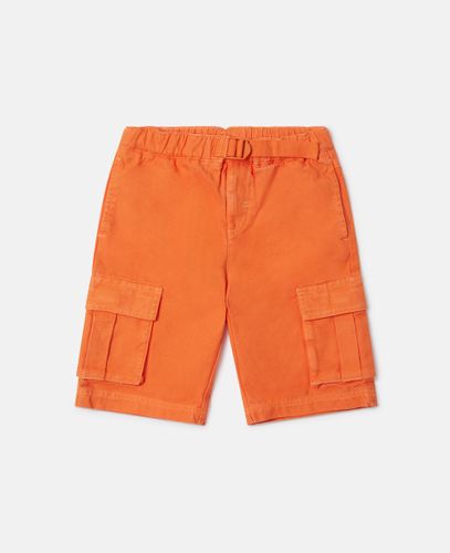 Pantaloncini cargo con cintura in vita, , Taglia: 5 - Stella McCartney - Modalova