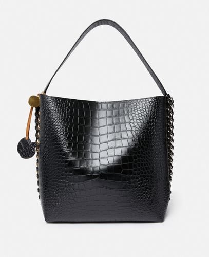 Borsa tote goffrata effetto coccodrillo Frayme, Donna - Stella McCartney - Modalova