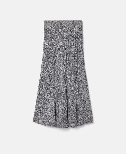 Mouline Rib Knit Skirt, Woman, , Size: XL - Stella McCartney - Modalova