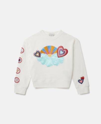 Embroidered Sweatshirt, , Size: 8 - Stella McCartney - Modalova