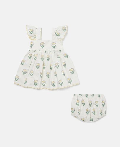 Daisies Sleeveless Dress and Bloomers Set, , Size: 18m - Stella McCartney - Modalova