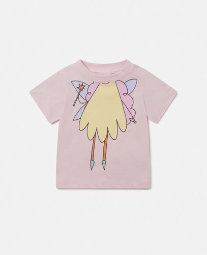 Fairy Graphic Crewneck T-Shirt, , Size: 24m - Stella McCartney - Modalova