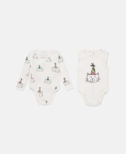 Cat Graphic Print Romper Set, , Size: 12m - Stella McCartney - Modalova
