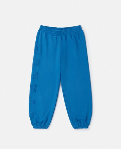 Pantaloni Sportivi con Stampa Logo, Donna, , Taglia: 10 - Stella McCartney - Modalova