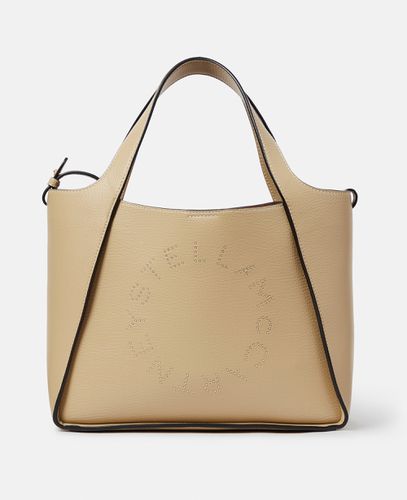 Tote Bag mit Griff, Logo und Riemen, Frau - Stella McCartney - Modalova