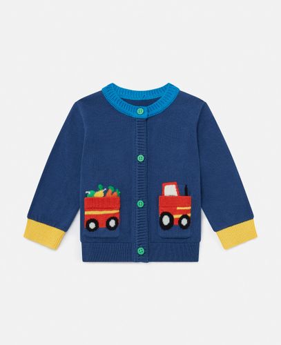 Farmyard Graphic Knitted Cardigan, Woman, , Size: 24m - Stella McCartney - Modalova