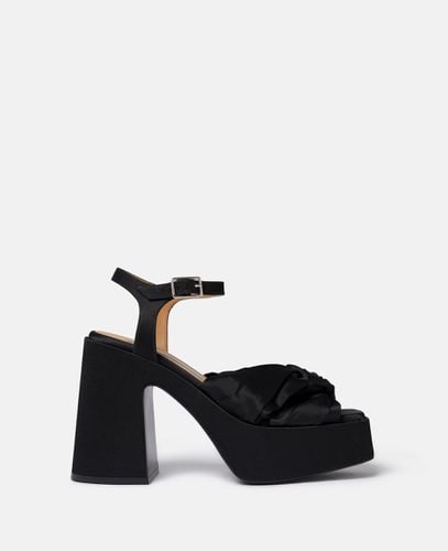 Skyla Plateausandalen mit Schnalle, Frau, , Größe: 36 - Stella McCartney - Modalova