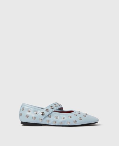 Ryder Popper-Studded Ballet Flats, Woman, , Size: 40 - Stella McCartney - Modalova