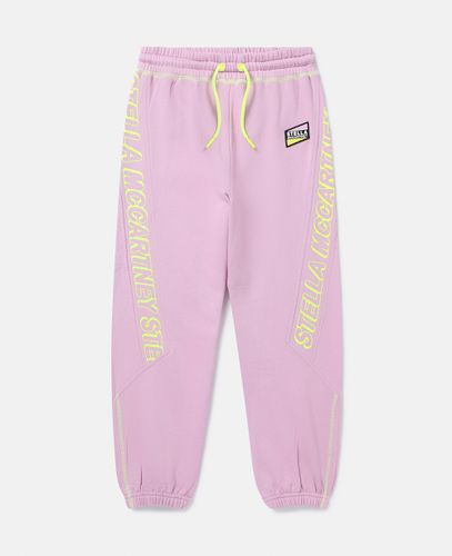 SMC Neon Trim Joggers, Donna, , Taglia: 10 - Stella McCartney - Modalova