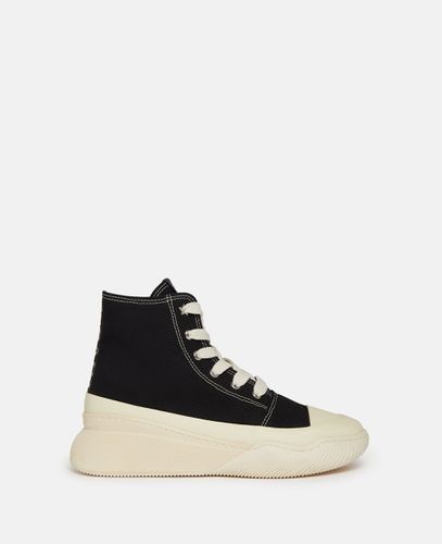 Scarpe da ginnastica alte in tela Loop, Donna, /, Taglia: 40 - Stella McCartney - Modalova