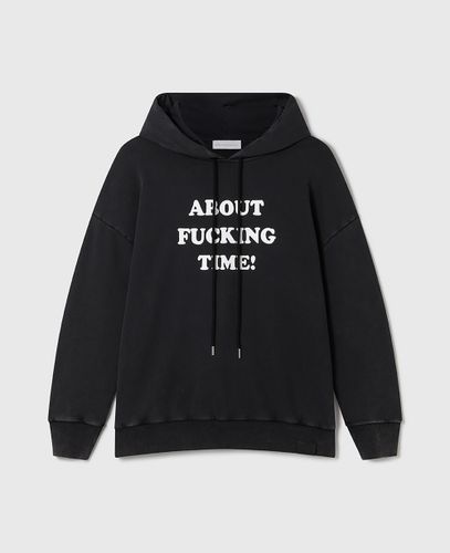 About Fucking Time! Hoodie, Donna, , Taglia: XS - Stella McCartney - Modalova