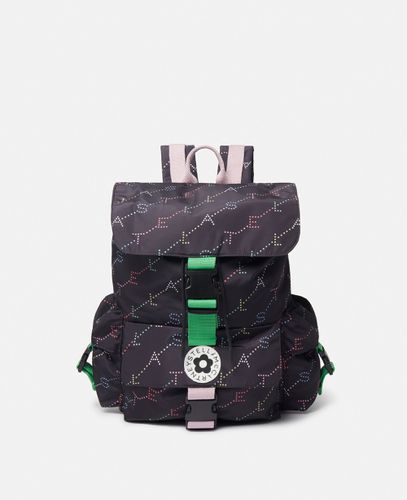 Logo Print Buckle Backpack, Woman - Stella McCartney - Modalova