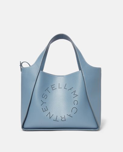 Borsa a tracolla Logo in Alter Mat zigrinato, Donna - Stella McCartney - Modalova