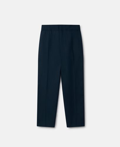 Linen Tailored Trousers, Donna, , Taglia: 12 - Stella McCartney - Modalova