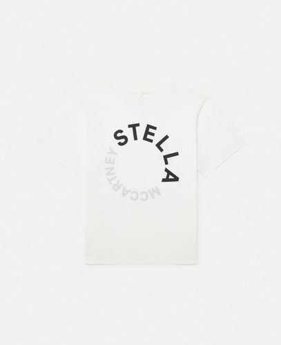 Logo Graphic T-Shirt, Frau, , Größe: 5 - Stella McCartney - Modalova