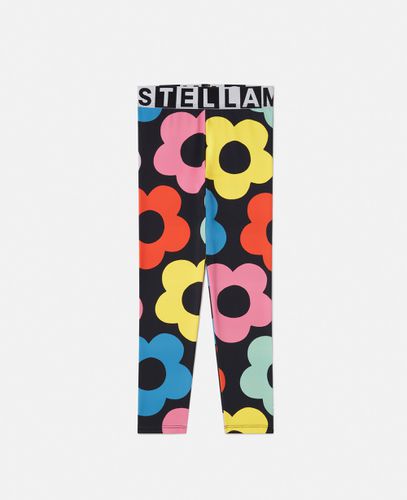 Leggings con Motivo Floreale, Donna, , Taglia: 4 - Stella McCartney - Modalova