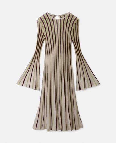 Lurex Rib Knit Midi Dress, Woman, /, Size: L - Stella McCartney - Modalova