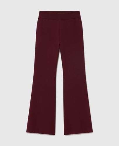Pantaloni svasati in maglia compatta, , Taglia: L - Stella McCartney - Modalova