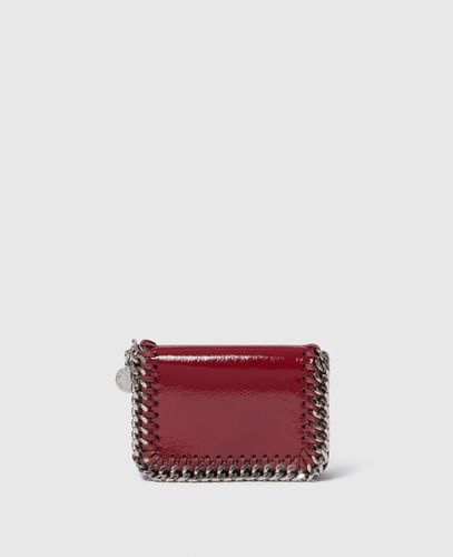 Portacarte con Zip Verniciato Falabella, Donna - Stella McCartney - Modalova