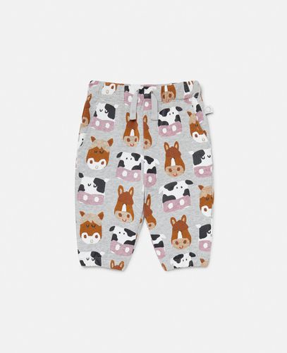 Animal Pattern Joggers, Woman, , Size: 12m - Stella McCartney - Modalova