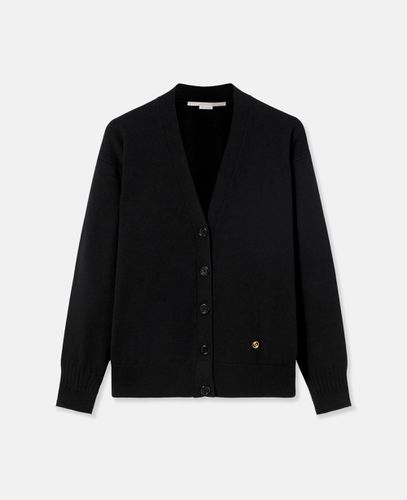 Stella Iconics Feinstrick-Cardigan, Frau, , Größe: S - Stella McCartney - Modalova