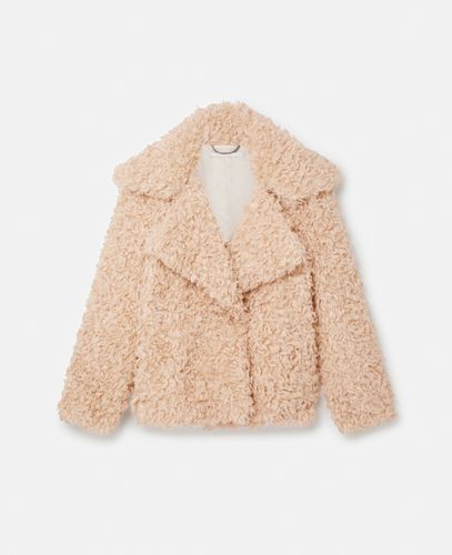 Cappotto Teddy corto, Donna, , Taglia: 40 - Stella McCartney - Modalova