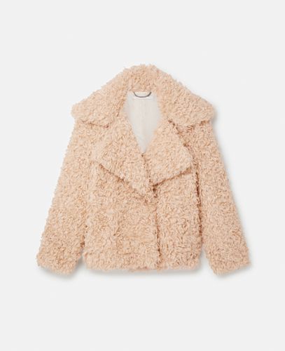 Cappotto Teddy corto, Donna, , Taglia: 44 - Stella McCartney - Modalova