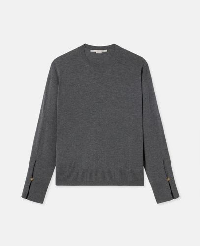 Stella Iconics Split Cuff Jumper, Woman, , Size: XXS - Stella McCartney - Modalova