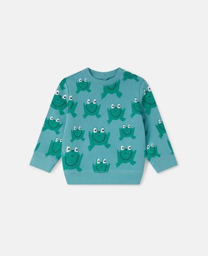 Frog Print Sweatshirt, , Size: 12m - Stella McCartney - Modalova