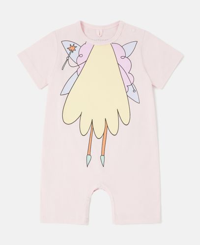 Fairy Graphic Crewneck Romper, , Size: 12m - Stella McCartney - Modalova