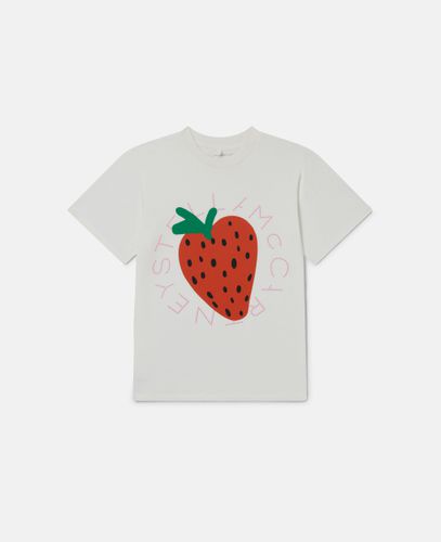 Strawberry Graphic T-Shirt, Donna, /, Taglia: 4 - Stella McCartney - Modalova