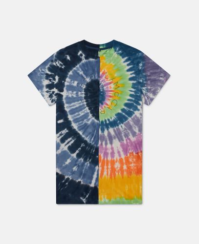 Tie-Dye Graphic T-Shirt Dress, , Size: 6 - Stella McCartney - Modalova